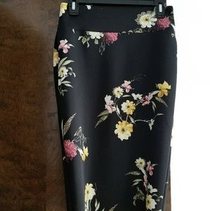 Thalia Sodi floral print pencil skirt